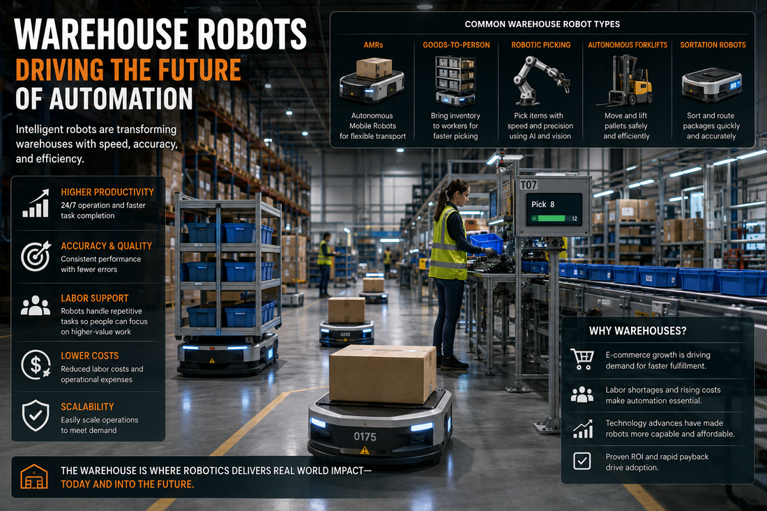 Why Warehouse Robots Are Becoming One of the Fastest-Growing Areas of Robotics