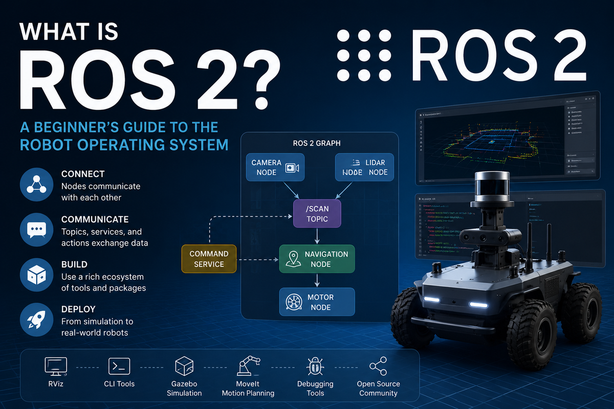 What Is ROS 2? A Beginner's Guide to the Robot Operating System