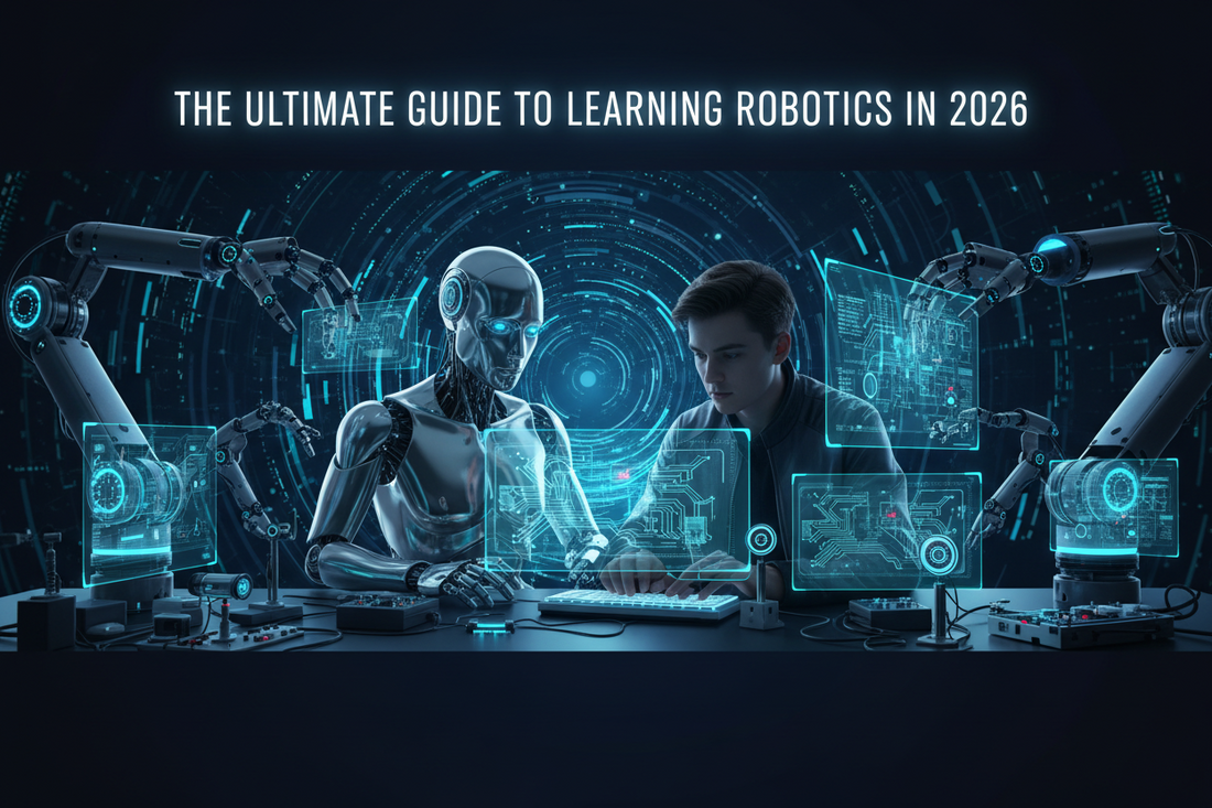 The Ultimate Guide to Learning Robotics in 2026
