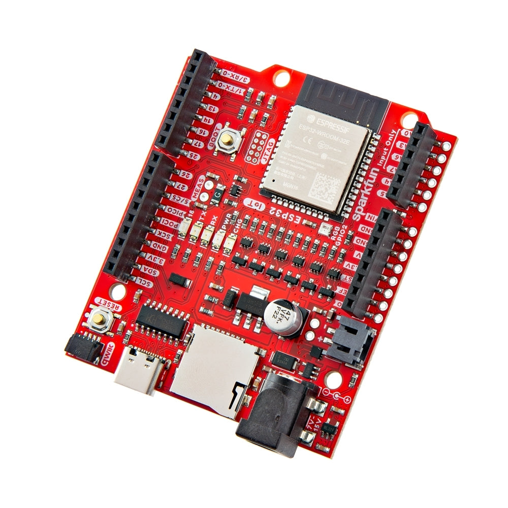 SparkFun IoT RedBoard - ESP32 MicroPython Development Board — official SparkFun product photograph